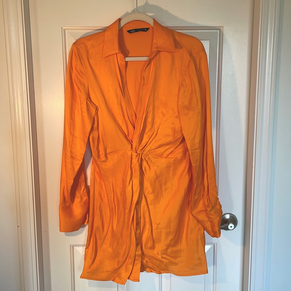 Zara Wrap Front Dress
